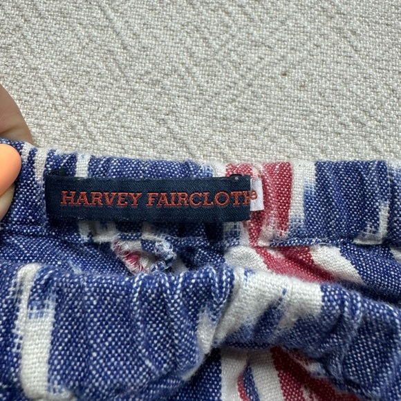 Anthropologie Ikat Print‎ Western Blue & Red Cowgirl Shorts S - Picture 5 of 6